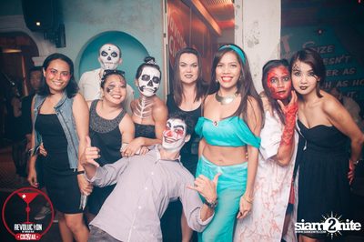 Dizneey Trash Halloween Party at Revolucion Cocktail Bangkok — photo 34