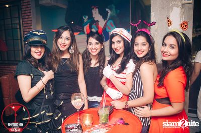 Dizneey Trash Halloween Party at Revolucion Cocktail Bangkok — photo 43