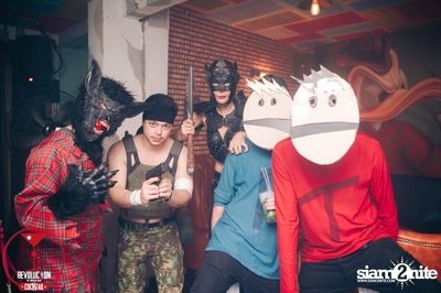 Dizneey Trash Halloween Party at Revolucion Cocktail Bangkok — photo 47