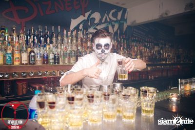 Dizneey Trash Halloween Party at Revolucion Cocktail Bangkok — photo 48