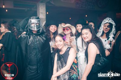 Dizneey Trash Halloween Party at Revolucion Cocktail Bangkok — photo 50
