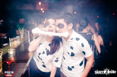 Dizneey Trash Halloween Party at Revolucion Cocktail Bangkok — photo 53