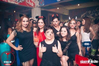 Dizneey Trash Halloween Party at Revolucion Cocktail Bangkok — photo 58