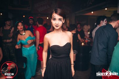 Dizneey Trash Halloween Party at Revolucion Cocktail Bangkok — photo 62