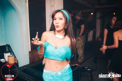 Dizneey Trash Halloween Party at Revolucion Cocktail Bangkok — photo 66