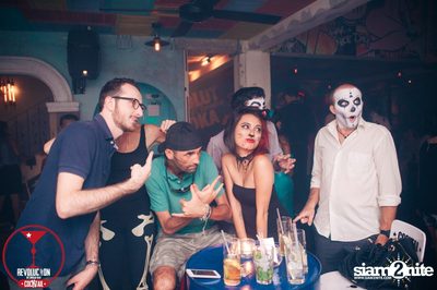 Dizneey Trash Halloween Party at Revolucion Cocktail Bangkok — photo 67
