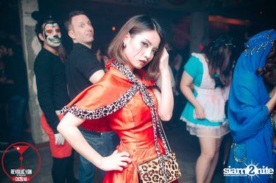 Dizneey Trash Halloween Party at Revolucion Cocktail Bangkok — photo 78