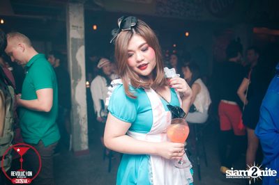 Dizneey Trash Halloween Party at Revolucion Cocktail Bangkok — photo 80