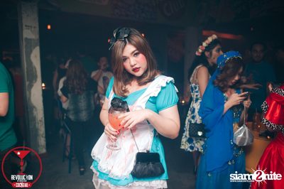 Dizneey Trash Halloween Party at Revolucion Cocktail Bangkok — photo 82