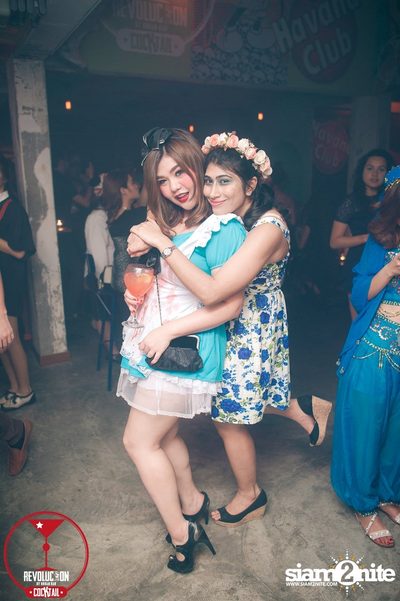 Dizneey Trash Halloween Party at Revolucion Cocktail Bangkok — photo 84