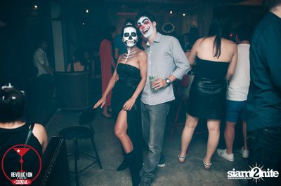 Dizneey Trash Halloween Party at Revolucion Cocktail Bangkok — photo 89