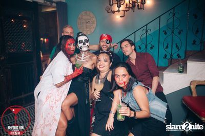 Dizneey Trash Halloween Party at Revolucion Cocktail Bangkok — photo 108