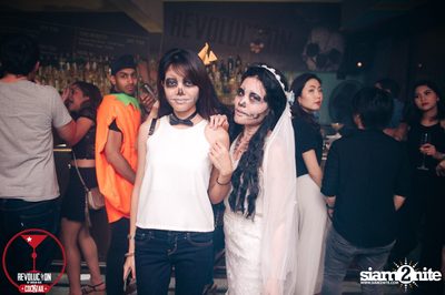 Dizneey Trash Halloween Party at Revolucion Cocktail Bangkok — photo 111