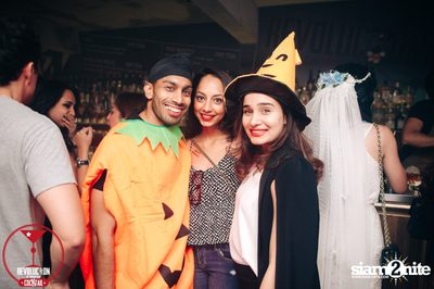 Dizneey Trash Halloween Party at Revolucion Cocktail Bangkok — photo 113
