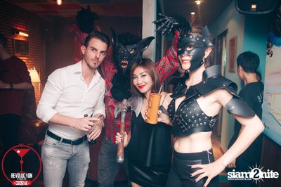 Dizneey Trash Halloween Party at Revolucion Cocktail Bangkok — photo 119