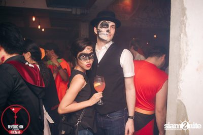 Dizneey Trash Halloween Party at Revolucion Cocktail Bangkok — photo 121