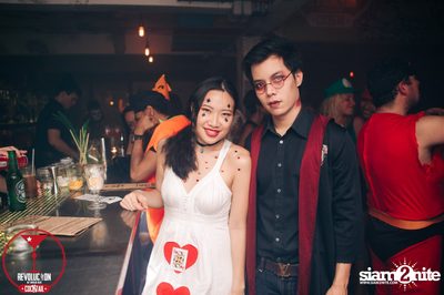 Dizneey Trash Halloween Party at Revolucion Cocktail Bangkok — photo 122