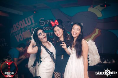 Dizneey Trash Halloween Party at Revolucion Cocktail Bangkok — photo 134