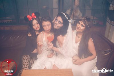 Dizneey Trash Halloween Party at Revolucion Cocktail Bangkok — photo 145
