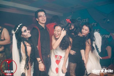 Dizneey Trash Halloween Party at Revolucion Cocktail Bangkok — photo 149
