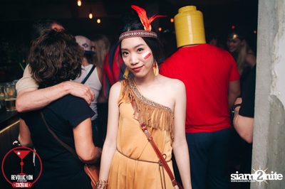 Dizneey Trash Halloween Party at Revolucion Cocktail Bangkok — photo 167