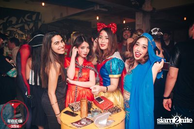 Dizneey Trash Halloween Party at Revolucion Cocktail Bangkok — photo 170