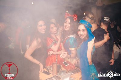 Dizneey Trash Halloween Party at Revolucion Cocktail Bangkok — photo 171