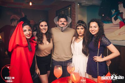 Dizneey Trash Halloween Party at Revolucion Cocktail Bangkok — photo 172