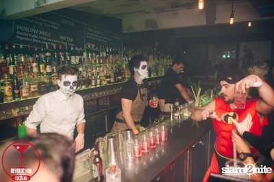 Dizneey Trash Halloween Party at Revolucion Cocktail Bangkok — photo 175