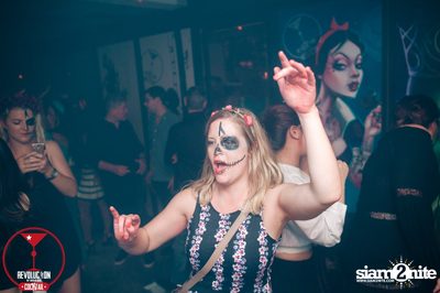 Dizneey Trash Halloween Party at Revolucion Cocktail Bangkok — photo 179
