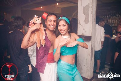 Dizneey Trash Halloween Party at Revolucion Cocktail Bangkok — photo 195