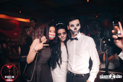 Dizneey Trash Halloween Party at Revolucion Cocktail Bangkok — photo 216
