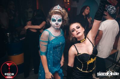 Dizneey Trash Halloween Party at Revolucion Cocktail Bangkok — photo 219