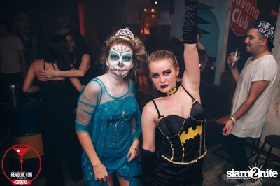 Dizneey Trash Halloween Party at Revolucion Cocktail Bangkok — photo 220