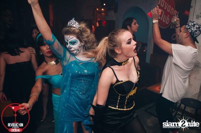 Dizneey Trash Halloween Party at Revolucion Cocktail Bangkok — photo 221