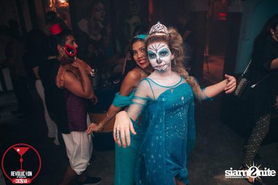 Dizneey Trash Halloween Party at Revolucion Cocktail Bangkok — photo 223