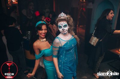 Dizneey Trash Halloween Party at Revolucion Cocktail Bangkok — photo 224