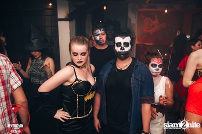 Dizneey Trash Halloween Party at Revolucion Cocktail Bangkok — photo 227