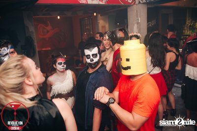 Dizneey Trash Halloween Party at Revolucion Cocktail Bangkok — photo 231