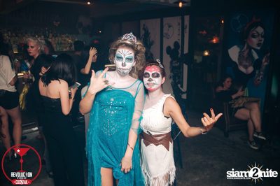 Dizneey Trash Halloween Party at Revolucion Cocktail Bangkok — photo 234