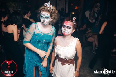 Dizneey Trash Halloween Party at Revolucion Cocktail Bangkok — photo 236