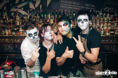 Dizneey Trash Halloween Party at Revolucion Cocktail Bangkok — photo 240