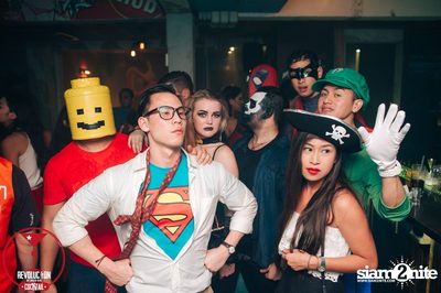 Dizneey Trash Halloween Party at Revolucion Cocktail Bangkok — photo 241
