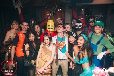 Dizneey Trash Halloween Party at Revolucion Cocktail Bangkok — photo 243