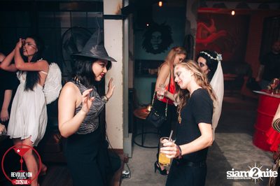 Dizneey Trash Halloween Party at Revolucion Cocktail Bangkok — photo 246