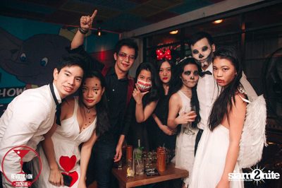 Dizneey Trash Halloween Party at Revolucion Cocktail Bangkok — photo 249