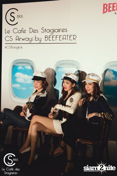 CS Airways by Beefeater at Le Café des Stagiaires — photo 111