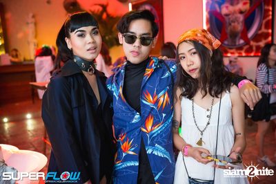 Students Beach Party at Superflow City Beach Club, Khaosan Road — photo 10