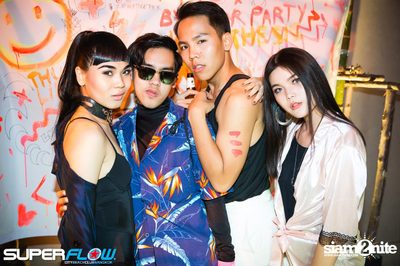 Students Beach Party at Superflow City Beach Club, Khaosan Road — photo 17
