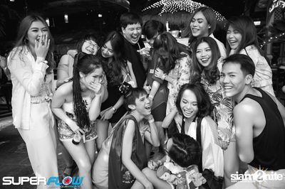Students Beach Party at Superflow City Beach Club, Khaosan Road — photo 38